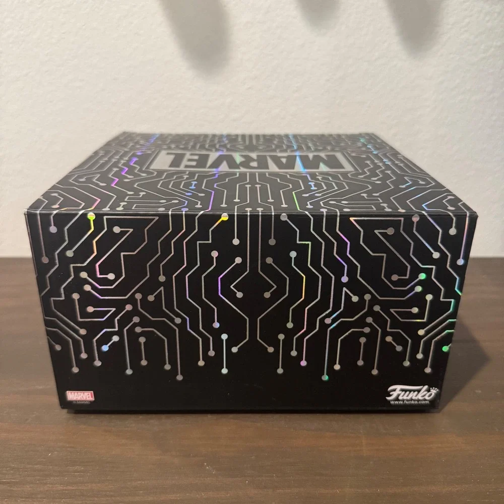 Funko Pop! Marvel Mystery Box GameStop Exclusive Empty Replacement Black